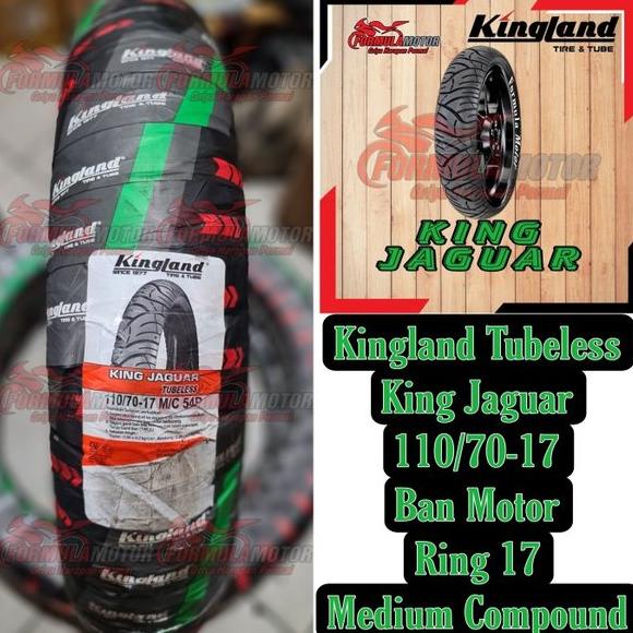Jual 110 70-17 Kingland Jaguar - Ban Motor Ring 17 Tubeless