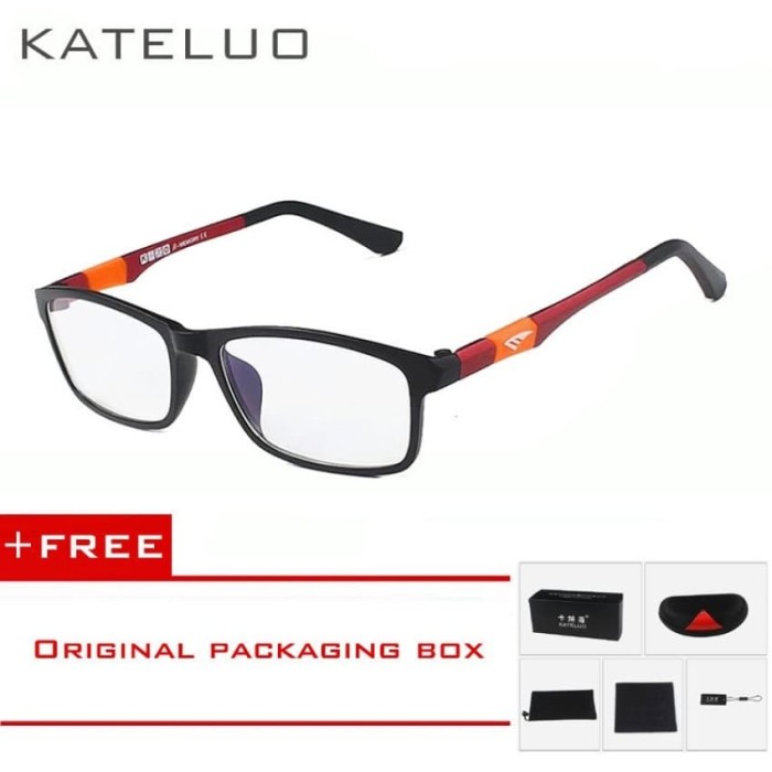 Best Seller Kateluo Kacamata Anti Radiasi Komputer & Gadget Pria Wanita 13022-Us