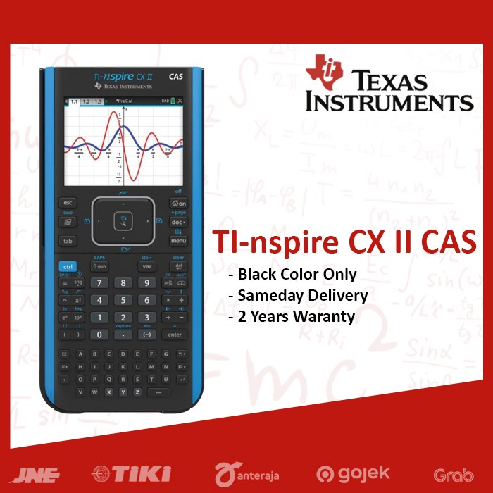 

Terlaris Texas Instruments Ti-Nspire Cx Cas Ii Graphing Calculator