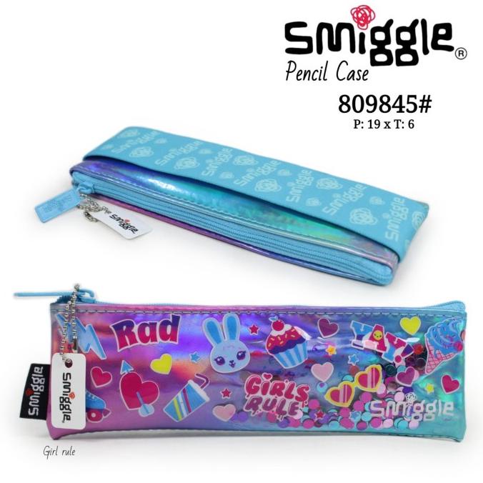 

Smiggle Pencil Case Set Tempat Pensil Kotak Pensil Unicorn Black Pink