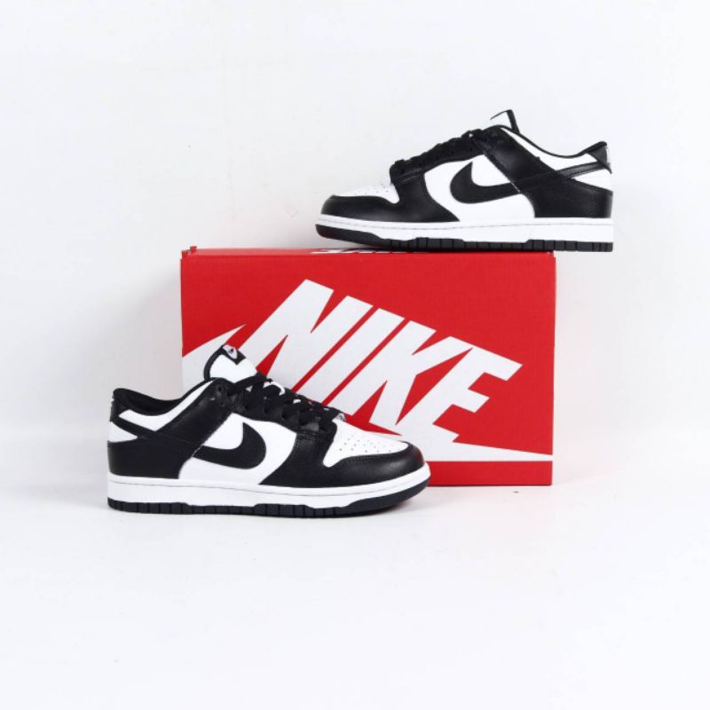 Sepatu SB Dunk Low Pro Black White