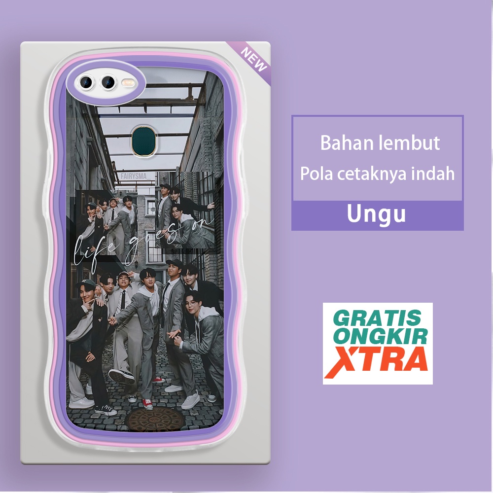 Mulia OPPO NEO 9 A3S A5 A7 A5S A9 2020 A12 A12S A12E  Casing Ponsel  life goes on Album ,BTS, BT21  