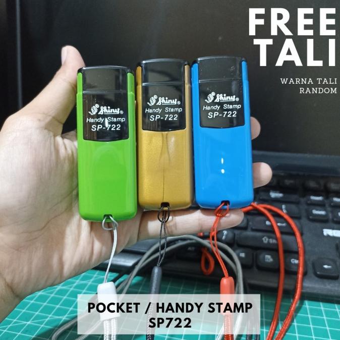

Stempel Nama Dokter Saku Shiny SP722 (Handy Stamp)
