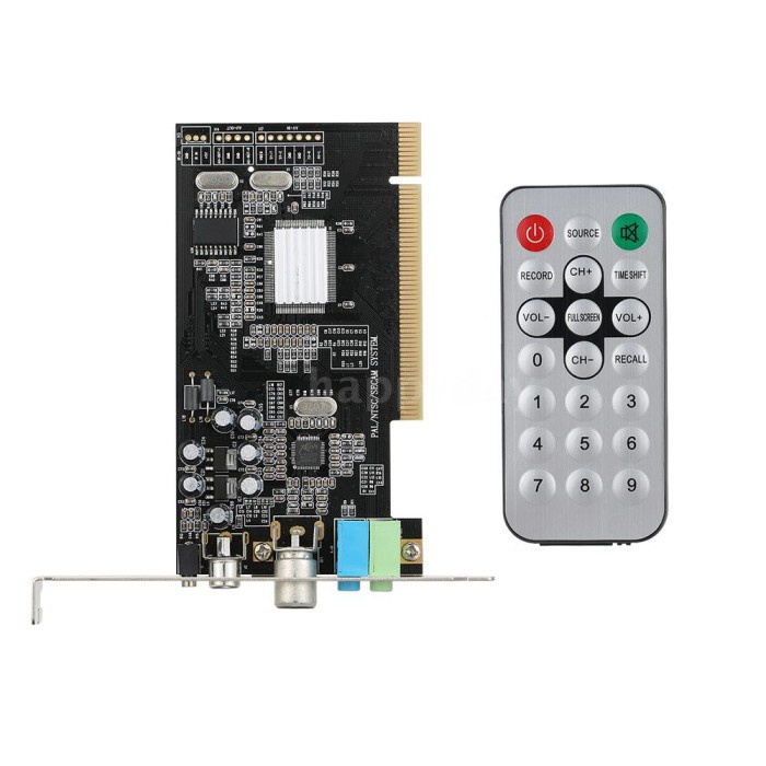 HOT SALE H & D PCI INTERNAL TV TUNER CARD MPEG VIDEO DVR RECORDER PAL BG PAL TERBARU