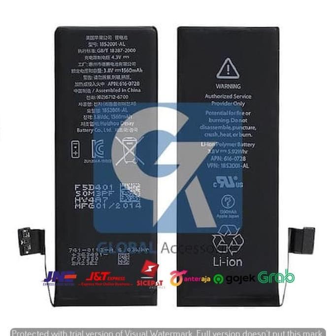 Baterai Battery Batre iPhone 5 / 5s / 5c Original 100%