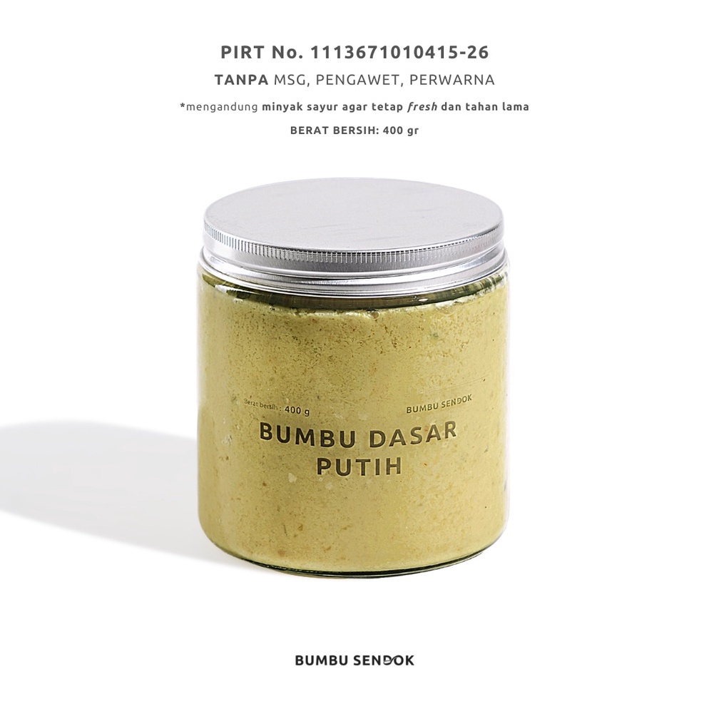 

Kualitas Premium.. Bumbu Dasar Putih 400g H09