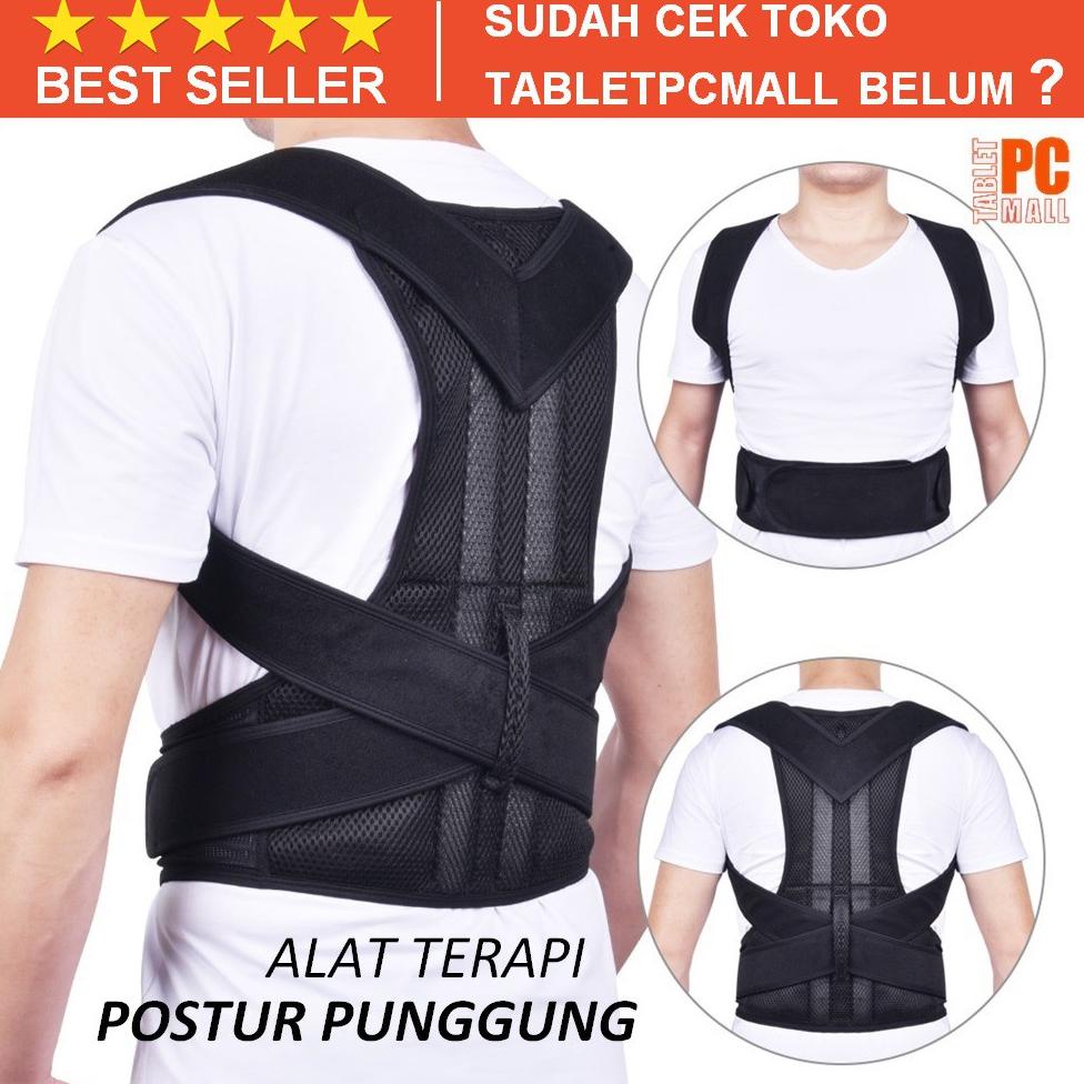 Limited Alat Terapi Si Postur Tulang Punggung Magnetic Penegak Tubuh Pelurus Punggung Bungkuk Pria D