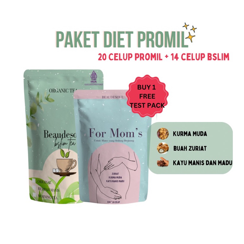 

Ready PAKET DIET PROGRAM HAMIL | KURMA MUDA ZURIAT CELUP | PROMIL TEA 95