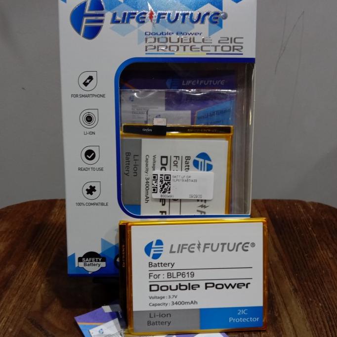 BATRE DOUBLE POWER OPPO A57 / A39 BLP619