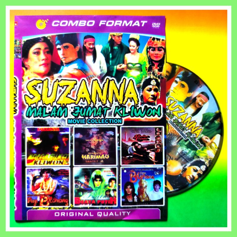 Kaset Film Indonesia Jadul Lawas Suzanna Koleksi Susana Pilihan Malam Jumat Kliwon Campuran isi 6 Ju