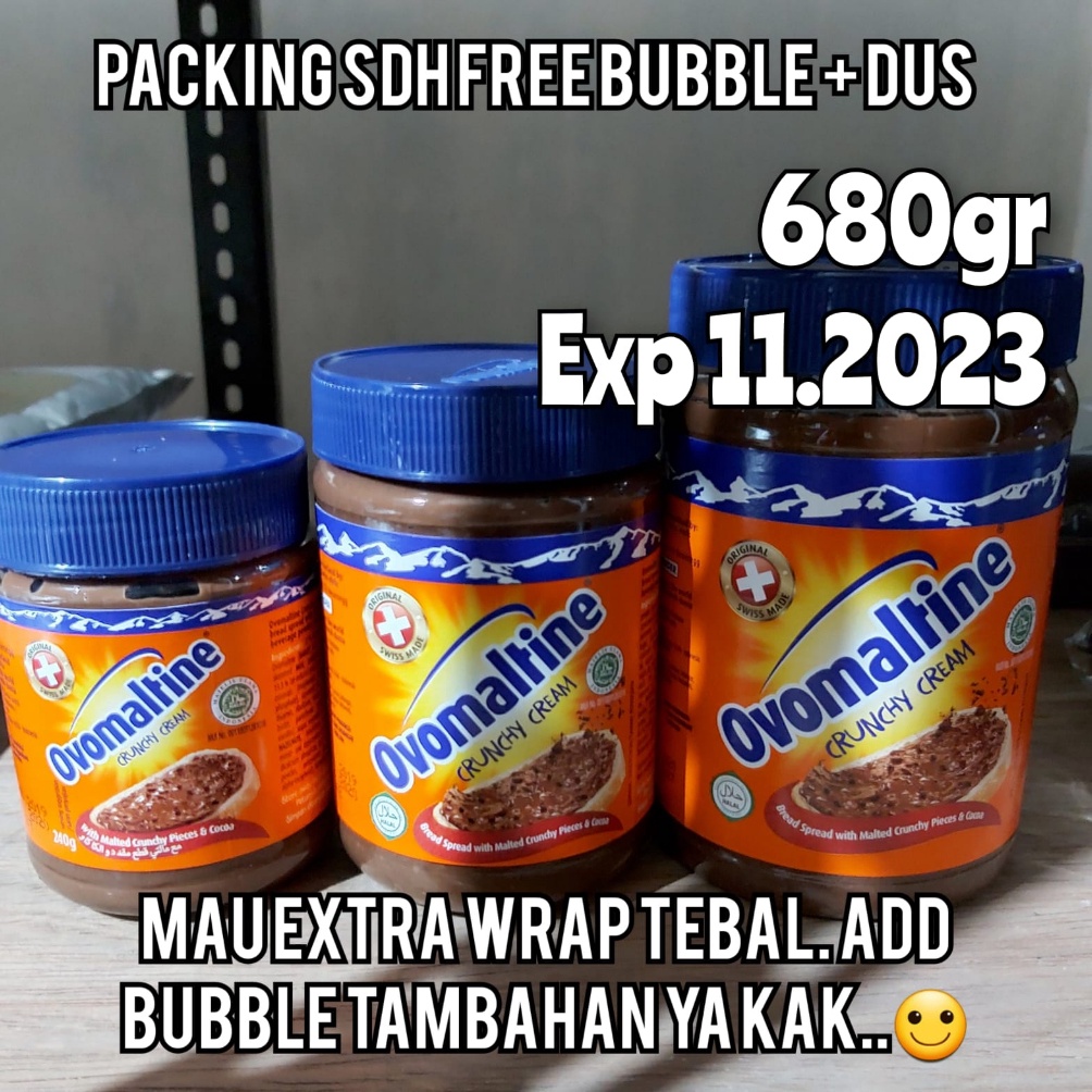 

Produk Premium.. Ovomaltine 680gr ovomaltine 680 gram 76