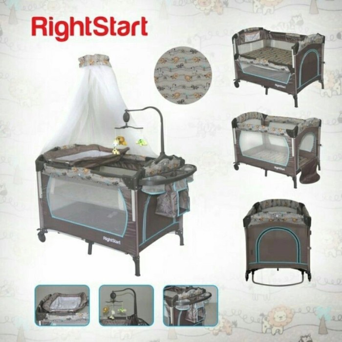 Right Start Playard / Box Bayi / tempat Tidur Bayi / Kasur Bayi