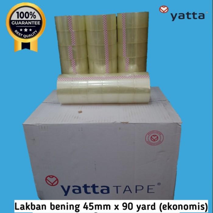 

Lakban Yatta Tape/Merah/Bening 90Yard Ekonomis (Dust @72 Roll)