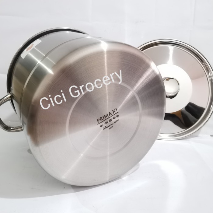 

Panci Steamer stockpot Bima Prima 28cm -BP2007328ST- ghe02