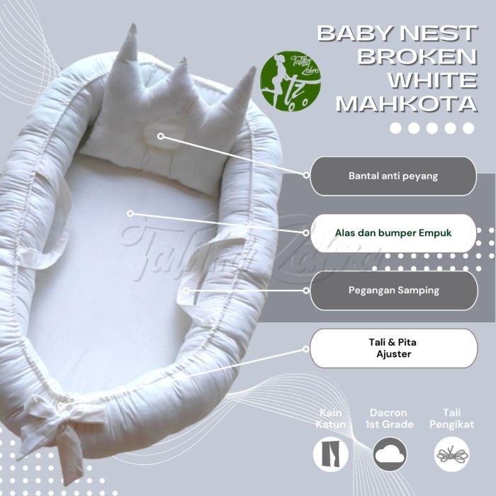 Terlaris Ready Stock Baby Nest Polos Premium Kasur Bayi Part 1
