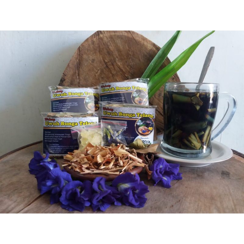

Wedang Uwuh Bunga Telang