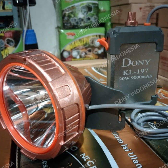 Terlaris Senter Kepala Dony Kl-197