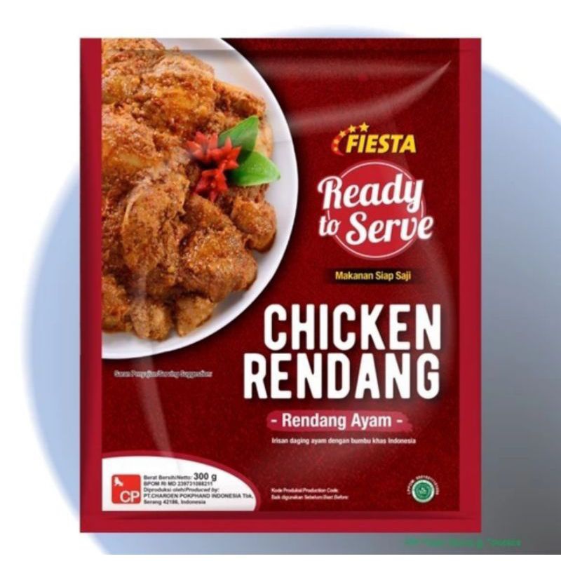 

Fiesta Chicken Rendang 300gr Rendang Ayam