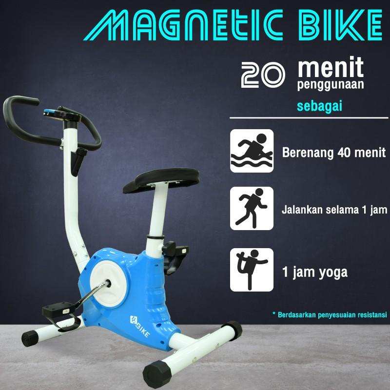 Htd Sport Sepeda Statis Spin Bike Model Ys02 - Blue