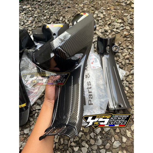 COVER BODY F1ZR FULL ORIGINAL CUSTOM CARBON VI 125ZR COVER KONTAK F1ZR BEGEL FIZR SPAKBOR FIZR