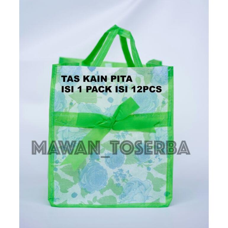

Promo Tas Kain Pita untuk dus box makanan Uk 22x22cm goodie bag acara hajatan