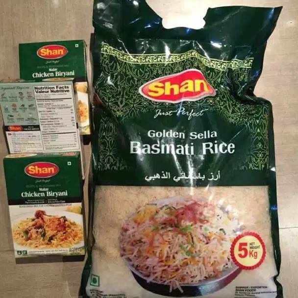 

[KODE PRODUK 6V6QR3836] Promo ! Paket Beras basmati 1 kg+ 1 kotak bumbu(khas nasi beryani)