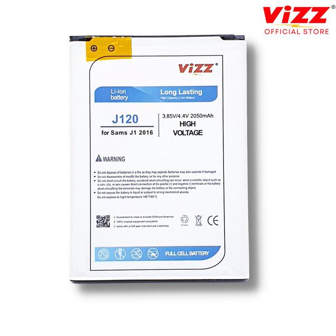 Vizz Baterai Double Power Samsung GALAXY J1 2016 ORIGINAL