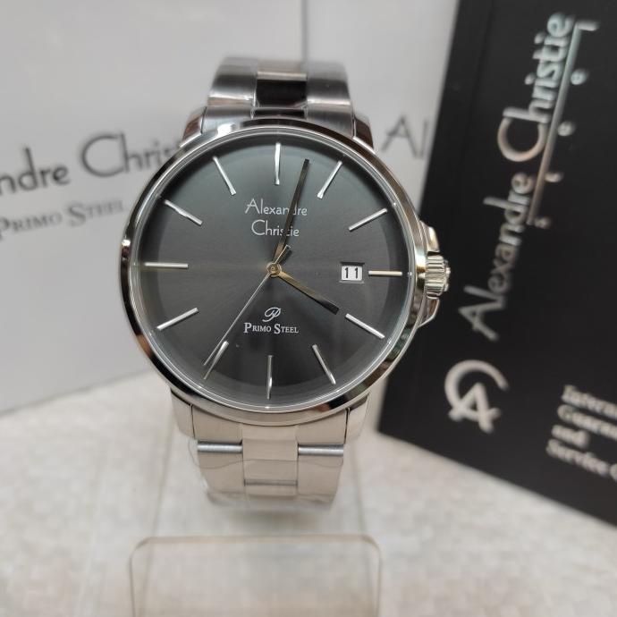 Jam Tangan Pria Original Alexandre Christie Ac 1032 Md Stainless St Terbaik