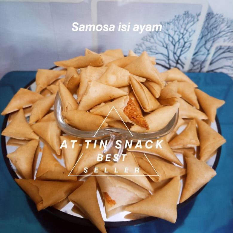 

Promo Samosa kering isi ayam/Samosa abon/Samosa premium sarikaya 250gram