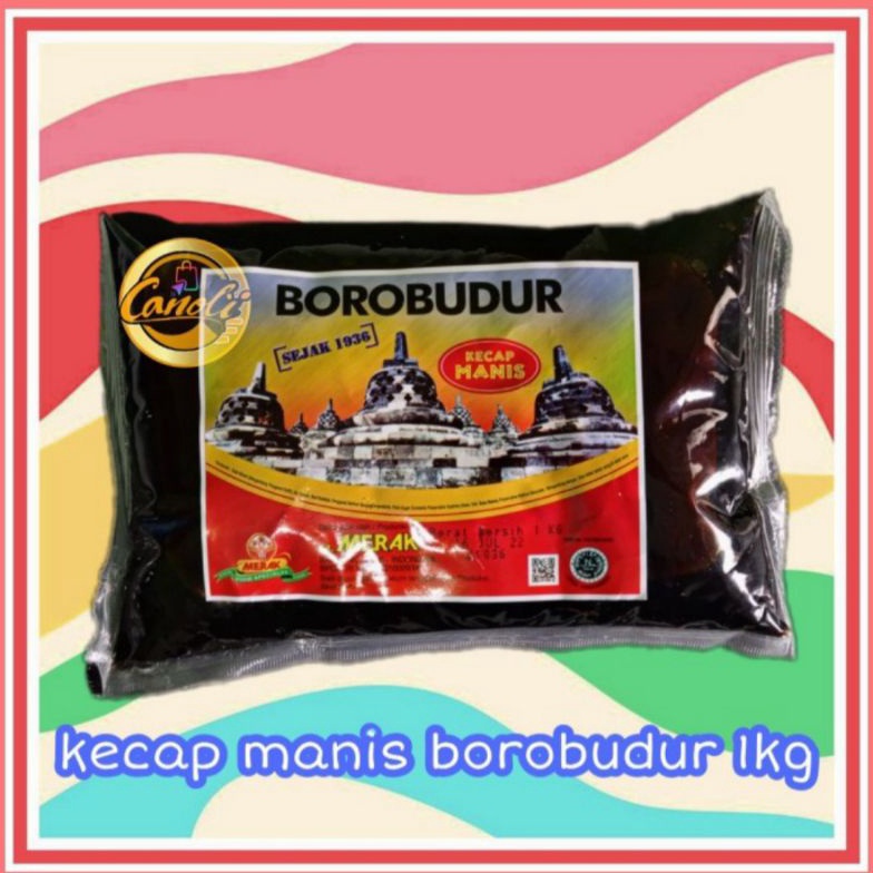 

Super promo kecap manis borobudur refill 1 liter/1 ltr/1000 ml ZM6