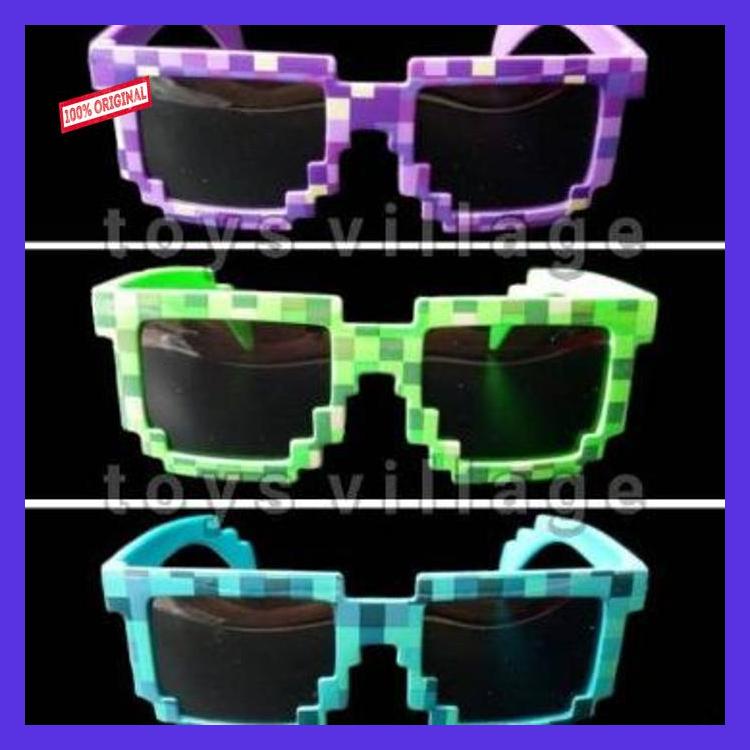 Kacamata Anak Minecraft / Mainan Kacamata Anak Minecraft