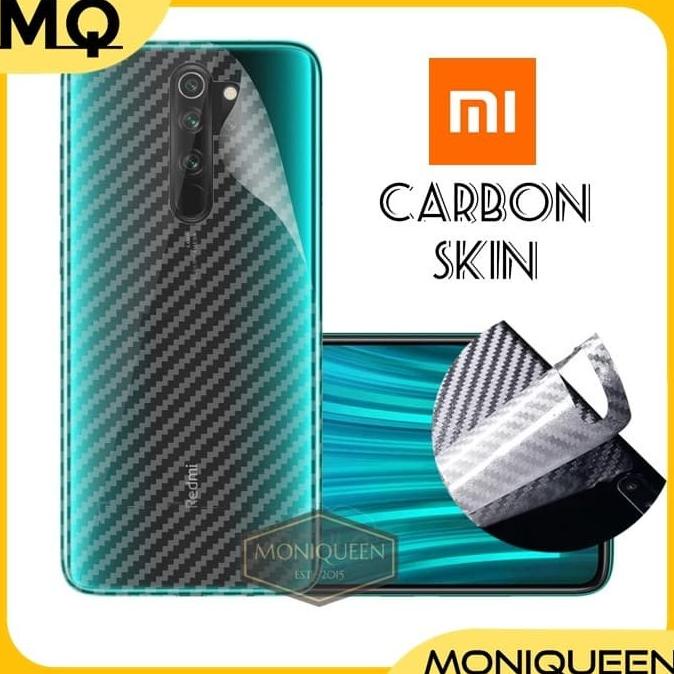 Garskin Back Carbon Skin Xiaomi Redmi 8 9 10 Note 8 9 10 Pro All type fikaanisa204