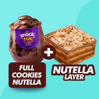 

Produk Terkini.. Snacktok Full cookies Nutella & Nutella layer 65