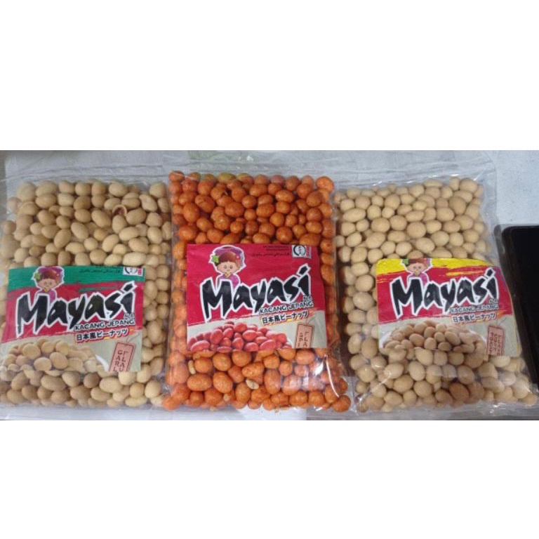 

Produk Premium.. Kacang mayasi ori repack enak gurih mantap S8S