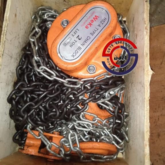 Chain Block 2 Ton + 10 Meter