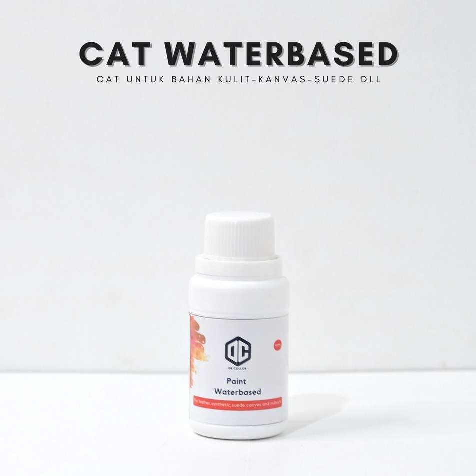 SALE TERBAIK Cat sepatu kanvas kulit suede untuk jaket kulit, sepatu, tas, cover jok, sofa dll perma