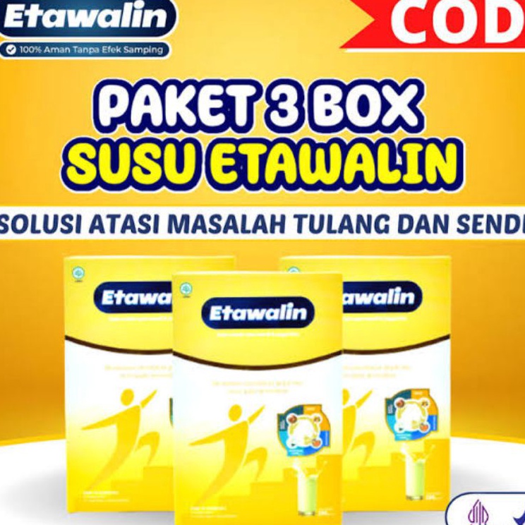 

Free Ongkir ETAWALIN PROMO 3 BOX ASLI SUSU ETAWA MENJAGA KESEHATAN TULANG DAN MENYEMBUHKAN ASAM URAT