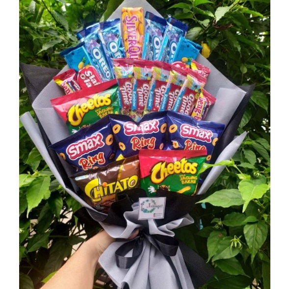 

✔✔SALE✔✔ CUSTOM BUKET /paket/bingkisan Snack Ulang Tahun/Ultah/ Wisuda/Kado/Hadiah