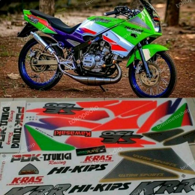 Striping Kawasaki Ninja Krr Se 97 Thailand Ssr Kodak