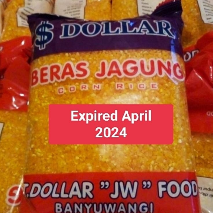 

❤[PROMO MURAH!!!]❤ Beras Jagung DOLLAR 500gram .. Best Seller!!!!!!!