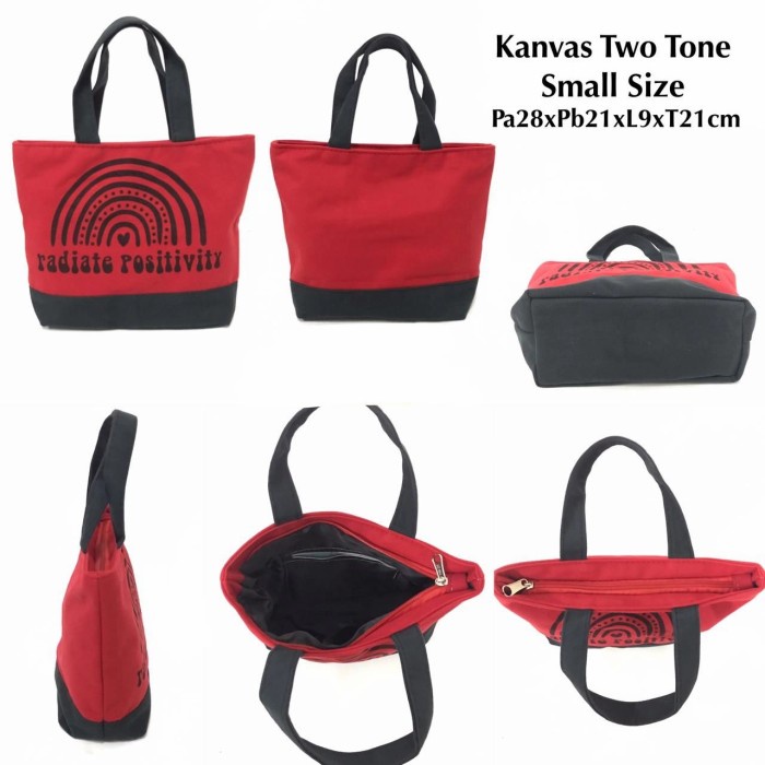 TERLARIS TOTE BAG KANVAS/TAS JINJING KANVAS IMPORT
