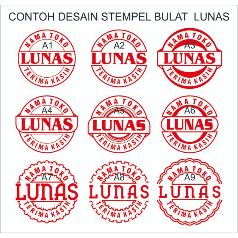 

CUSTOM STEMPEL KAYU BULAT