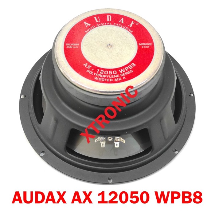 AX-12050 WPB8 Speaker Audax 12 inch Woofer AX 12050 Speaker 12inch ORI
