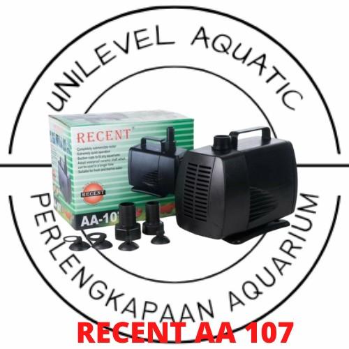 Pompa Air Celup Aquarium Kolam Ikan Recent Aa107 Aa 107