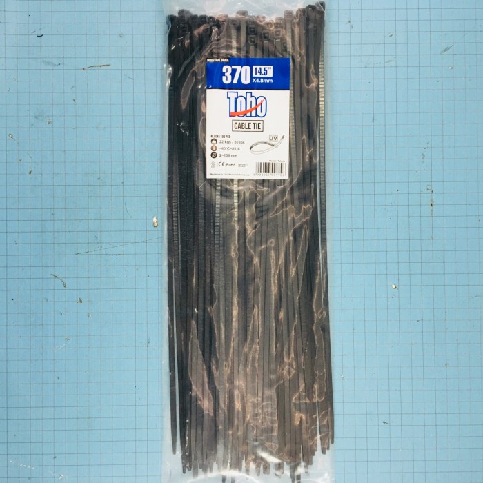 

Best Seller Toho Heavy Duty Cable Ties 4.8 X 370Mm 37Cm Kabel Tis