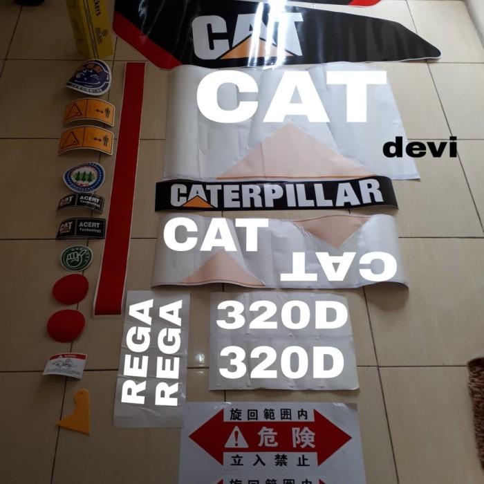 

Sticker Excavator Cat 320D