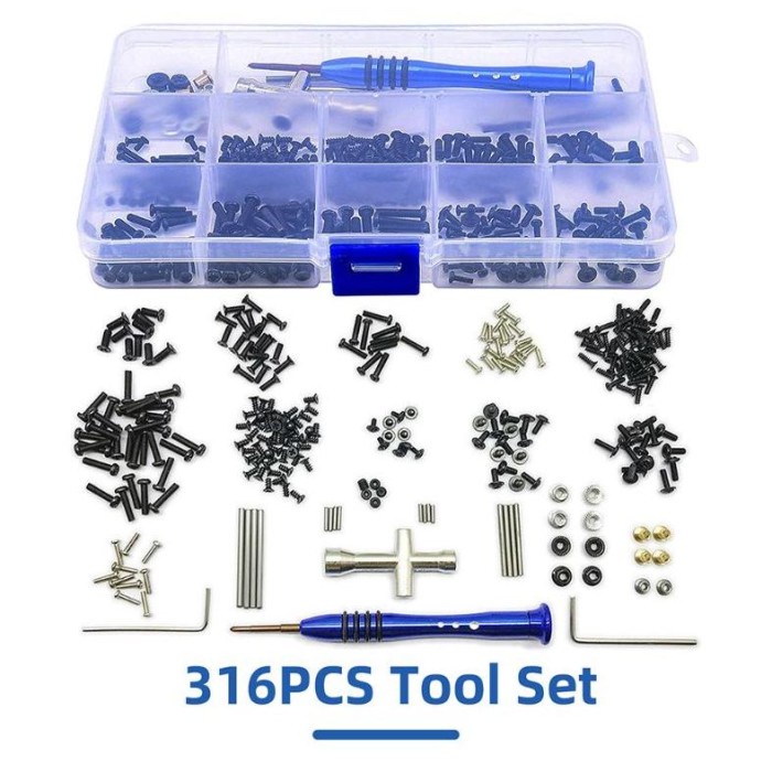 Terlaris Baut Wltoys 144001 124018 124019 Buggy 1/14 1/12 Mur Baut Ban Roda Pin