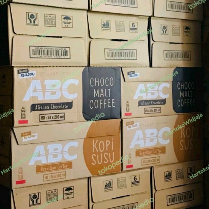 

Abc Brazilian Cofee / Kopi Susu 200Ml Dus Isi 24 Botol