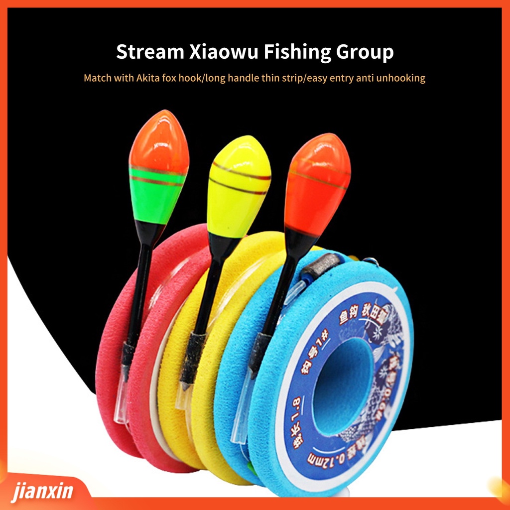 [Jianxin] fishing Line Group Universal Sangat Sensitif Kuat Stabilitas Pegangan Panjang Warna Cerah Memancing 1.8/2.7/3.6m Fleksibel Kontrol Arus Grup Pancing Aksesoris Memancing