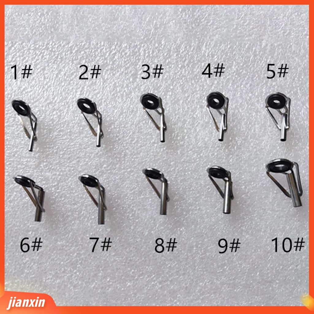 [Jianxin] 50pcs / Set Guide Joran Pancing Multi Ukuran Tahan Lama Anti Kusut